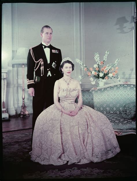 Charles with queen elizabeth and his grandmother, the queen mother, en route to princess margaret's wedding to lord snowdon. Queen Elizabeth the second seated in front of Prince Phili ...