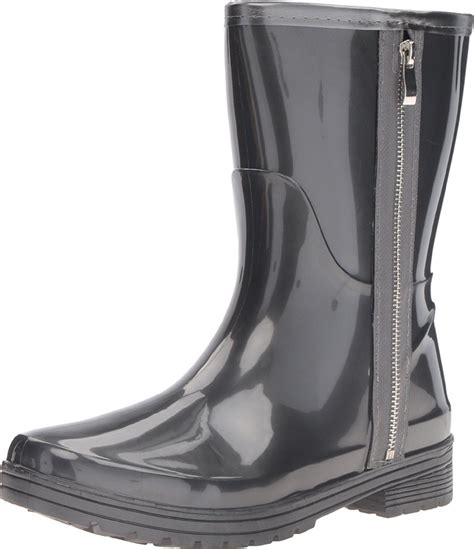 Unlisted Womens Zipper Rain Boot Boots Rain Boots Womens Mid Calf