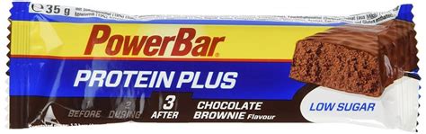 Power Bar Chocolate Brownie Protein Plus Low Sugar Bar 35g Approved Food