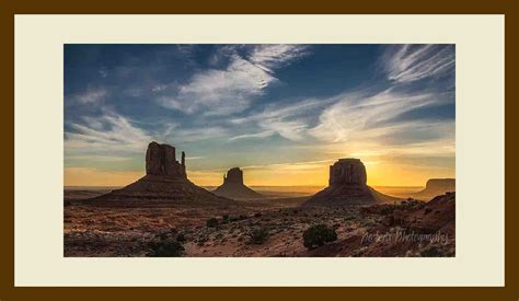Dawn At Monument Valley Postersphotography