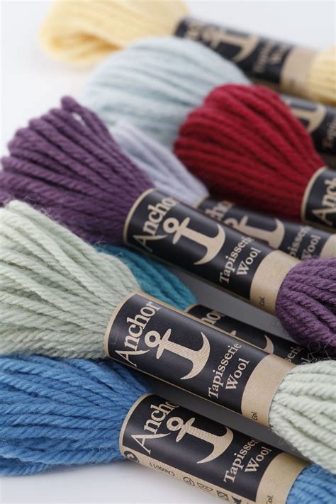 Anchor Tapestry Wool Shade Card Shows All 475 Shades Etsy Uk In 2023