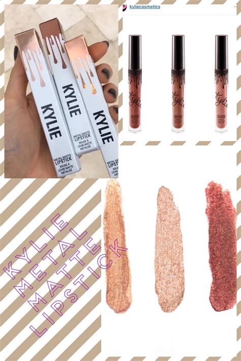 Kylie Metal Matte Lipstick Color Me Beautiful Matte Lipstick Beauty