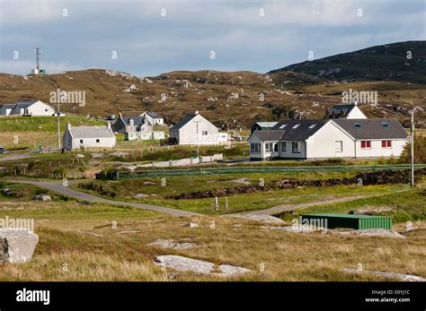 The Village Of Bruernish On The Island Of Barra In The Outer Hebrides