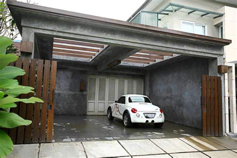 rumah minimalis  garasi  mobil model rumah tradisional  modern