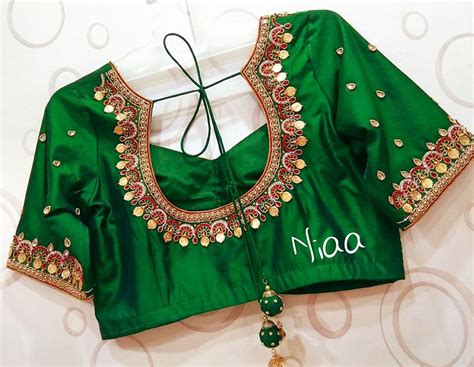 Beautiful 20 Maggam Designs On Blouse Niaa Boutique Tikli