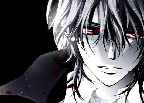 Download Anime Guy With Red Eyes Nightcore Wallpaper