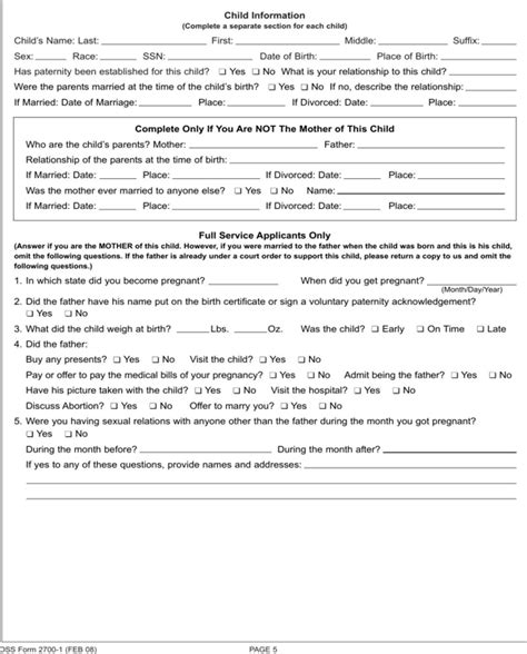 Download South Carolina Child Custody Form For Free Page 5 Formtemplate