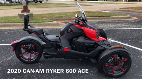 000782 2020 Can Am Ryker 600 Ace Trike Youtube