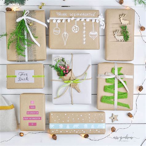 Schöne Verpackungsideen für Weihnachtsgeschenke mit Hotex