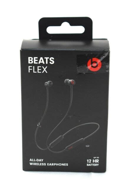 Beats By Dr Dre Flex Wireless In Ear Headphones Beats Black For Sale