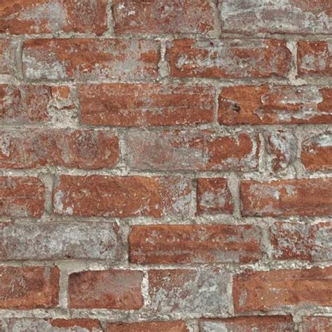 Imitations Rustic Brick Wallpaper Erismann Wallpaper Decorating