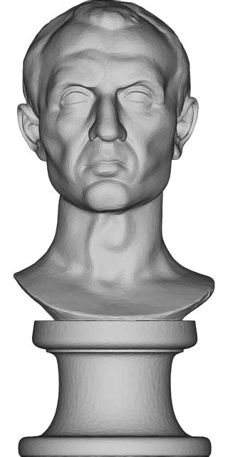 Julius Caesar Büste Porträt Kostenlose Vektorgrafik Auf Pixabay Pixabay