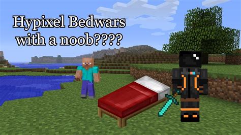 Minecraft Bedwars With Dibztvi Carried Him Youtube
