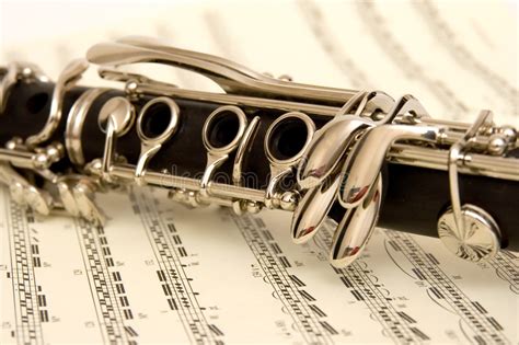Playing The Clarinet Stock Photo Image Of Melody Notes 1241908