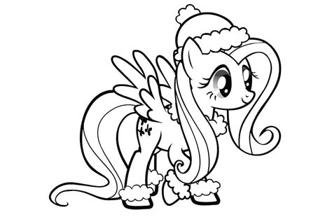 My Little Pony Christmas Coloring Pages Best Coloring Pages For Kids