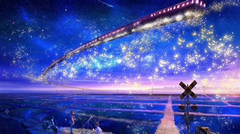 Anime Night Sky Wallpapers Top Free Anime Night Sky Backgrounds