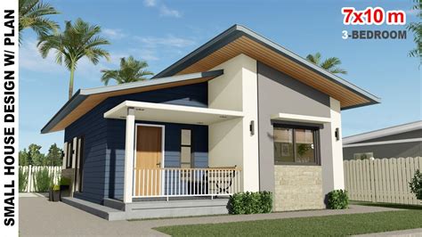Ep 07 3 Bedroom Small House Design 7x10m Under 1 Million Philippines