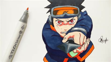 782x1021 boruto uzumaki by raigenguardian. Drawing Kid Obito - Naruto Shippuden - YouTube