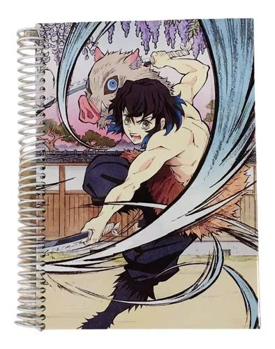 Cuaderno A5 Tapa Demon Slayer Inosuke Gastovic Anime Store