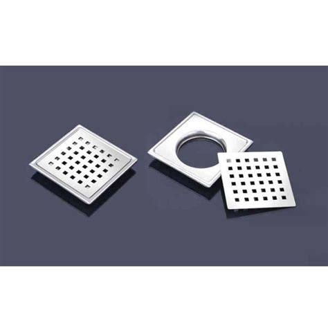 Ss 202 Stainless Steel Floor Drain Jali For Bathroom Size 150mm 150mm At Rs 135 In Rajkot