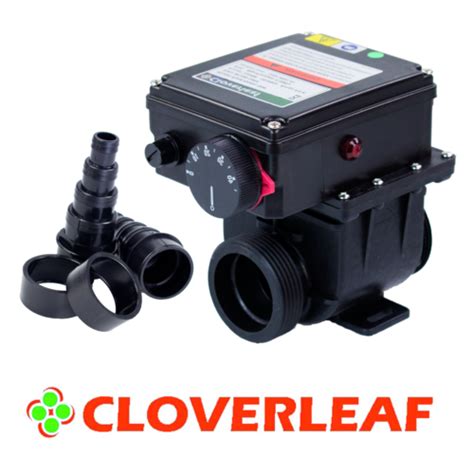 Cloverleaf Pond Heater Weatherproof Temperature Control Heat Water Koi