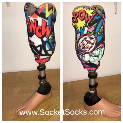 New Product Lycra Covers For Prosthetic Legs Custom Made To Fit Below