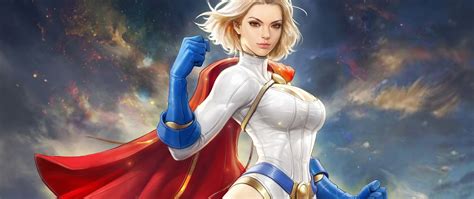 2560x1080 Power Girl 4k 2560x1080 Resolution Hd 4k Wallpapers Images