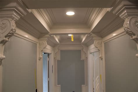 Venturas Carpentry 2019 Pilaster Columns With A Coffered Ceiling And