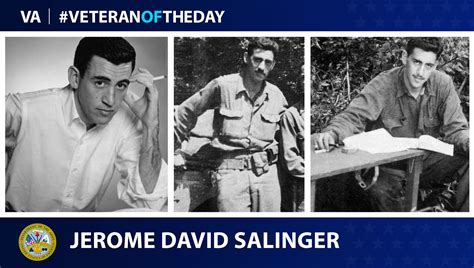 Veteranoftheday Army Veteran J D Salinger Va News