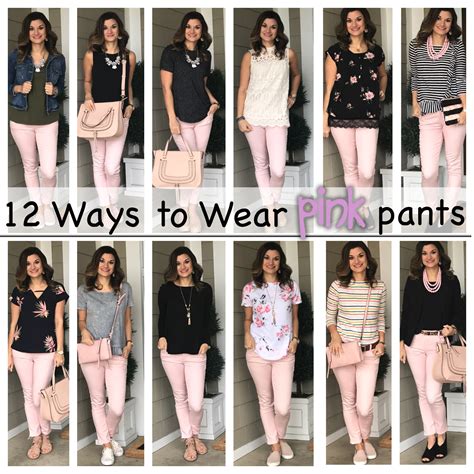 12 Ways To Wear Pink Pants Just Posted