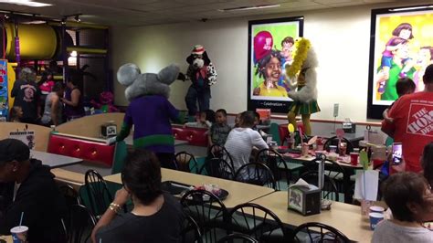 Chuck E Cheese Going On A Dance Mission Youtube