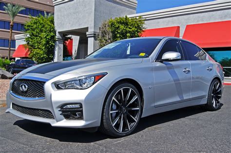 2014 Infiniti Q50s Silver 20x85 40 Front And 20x10 35 Rear Gianelle