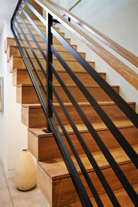 Mid Century Modern — New Urban Home Builders Modern Stair Railing