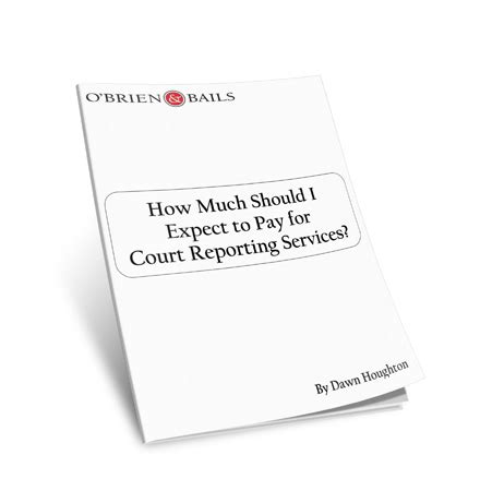 It was $30 or $35 a. Guide: How Much Should I Expect to Pay for Court Reporting Services?