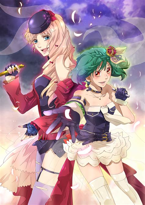 Gen Enji Ranka Lee Sheryl Nome Macross Macross Frontier Macross