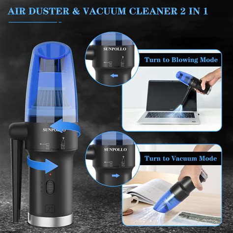 Mua Air Duster And Vacuum 2 In 1 Cordless Electric Compressed Air Blower