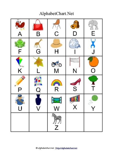 Free Alphabet Charts 5 Best Images Of Printable Alphabet Charts For
