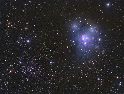 The Constellation Cepheus And An Intriguing Visual Pairing Of Dusty