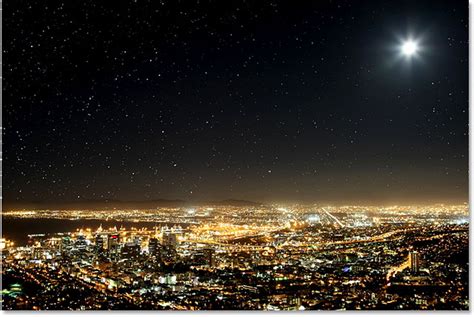 Starry Night Sky Effect With Photoshop Cs6