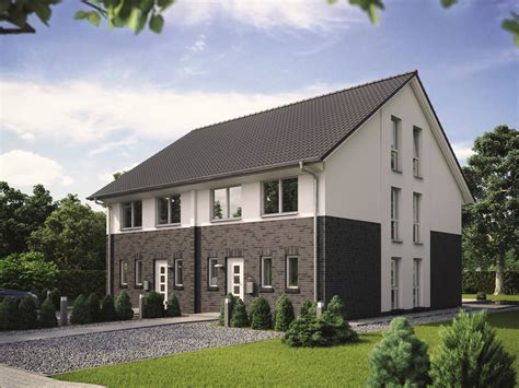 Für ein 150 m² großes einfamilienhaus sollten sie mit einem preis in höhe von 285.000 euro bis 345.000 euro rechnen. Doppelhaus Maxime 1000 D - Viebrockhaus | Musterhaus.net