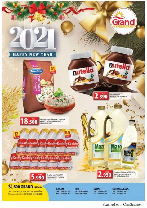Grand Hypermarkets Happy New Year Offers | Oman Offers