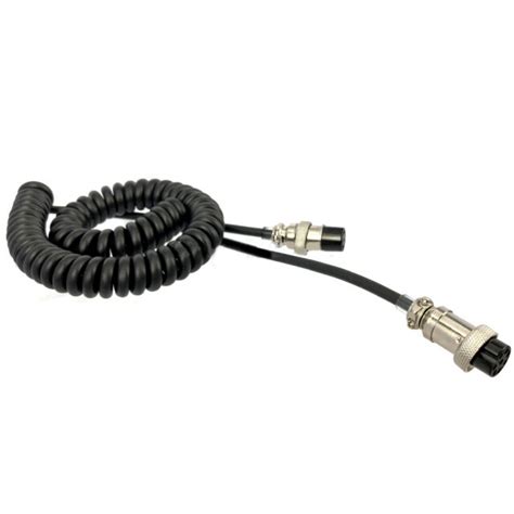 8 Pin Microphone Extension Cable Fits For Yaesu Kenwood Icom Walkie