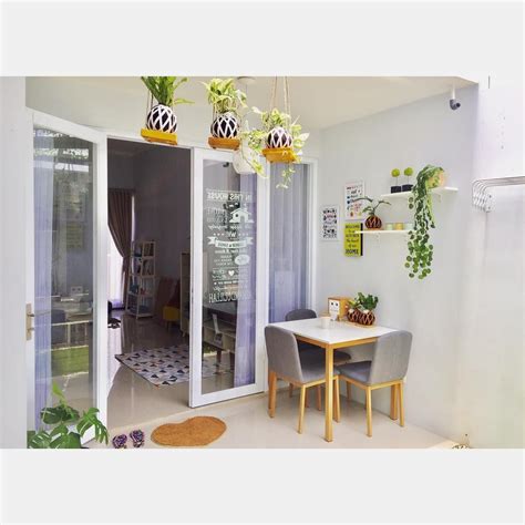 Inspirasi desain interior rumah idaman. Desain Rumah Unik Tipe 45 m: Meski Mungil, Ada Indoor ...