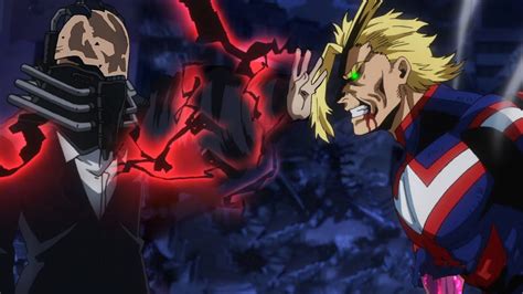 All Might Vs All For One Epic Fight Boku No Hero Academia Season 3