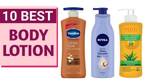 10 Best Body Lotions For Dry Skin And Glowing Skin In India Best In