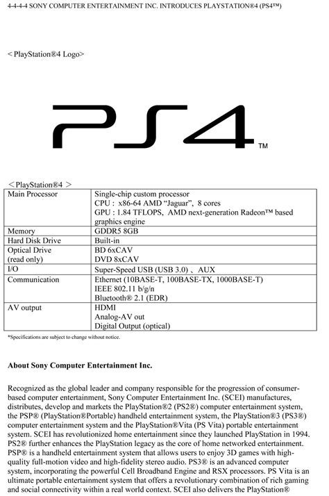 This is a real product i designed and developed for a client. PlayStation 4 Specifications Analysis - Are They Actually ...