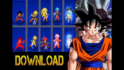 Goku Jus Allformschars Para Mugenaaronxx123 Youtube