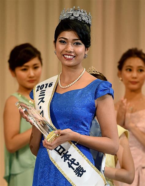 Half Indian Priyanka Yoshikawa Crowned Miss World Japan 2016 But Not