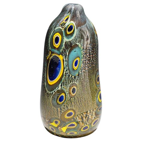 Art Glass Vase Yokohama By Aldo Nason Murano 1960s For Sale At 1stdibs