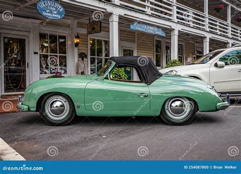 1953 Porsche 356 America Roadster Convertible Editorial Image Image